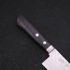Santoku VG-10 Damascus Western Black Handle 170mm-[Musashi]-[Japanese-Kitchen-Knives]