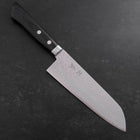 Santoku VG-10 Damascus Western Black Handle 170mm-[Musashi]-[Japanese-Kitchen-Knives]