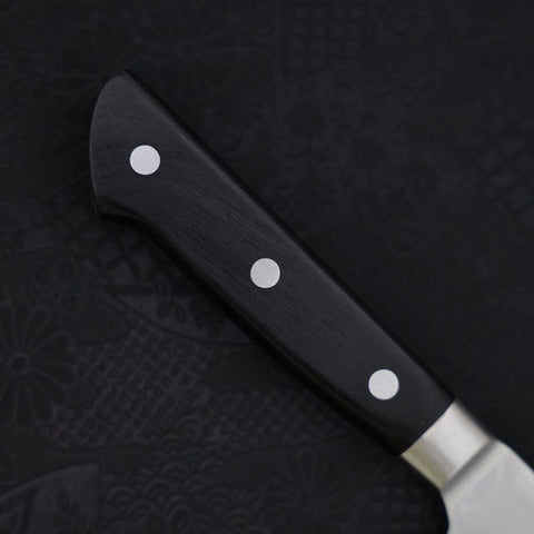 Santoku VG-10 Damascus Western Black Handle Seki 170mm-[Musashi]-[Japanese-Kitchen-Knives]