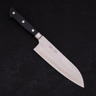 Santoku VG-10 Damascus Western Black Handle Seki 170mm-[Musashi]-[Japanese-Kitchen-Knives]
