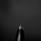 Santoku VG-10 Damascus Western Black Round Handle 135mm-[Musashi]-[Japanese-Kitchen-Knives]