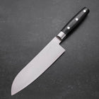 Santoku VG-10 Damascus Western Round Handle 180mm-[Musashi]-[Japanese-Kitchen-Knives]