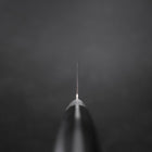 Santoku VG-10 Damascus Western Round Handle 180mm-[Musashi]-[Japanese-Kitchen-Knives]