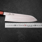 Santoku VG-10 Damascus Yamanaka Black Urushi Handle 165mm (6.5”)-[Musashi]-[Japanese-Kitchen-Knives]