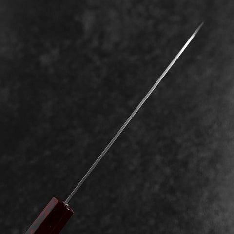 Santoku VG-10 Damasco Yamanaka Mango Urushi Rojo 165mm