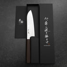 Santoku VG-10 Nashiji Wenge Handle 165mm-[Musashi]-[Japanese-Kitchen-Knives]
