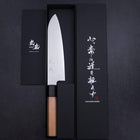 Santoku VG-10 Polished Japanese Cherry Handle 180mm-[Musashi]-[Japanese-Kitchen-Knives]