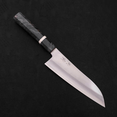 Santoku VG-10 Polished Marbled Maple Handle 150mm-[Musashi]-[Japanese-Kitchen-Knives]