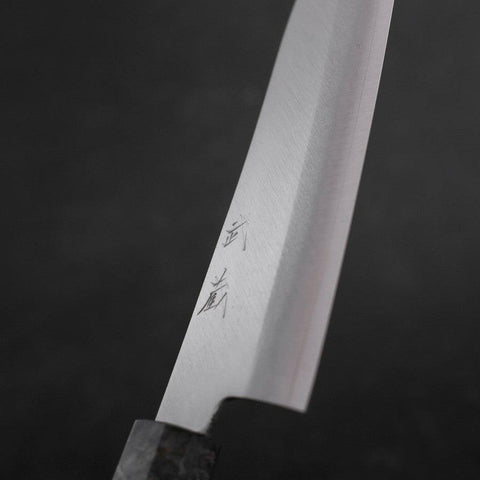 Santoku VG-10 Polished Marbled Maple Handle 180mm-[Musashi]-[Japanese-Kitchen-Knives]