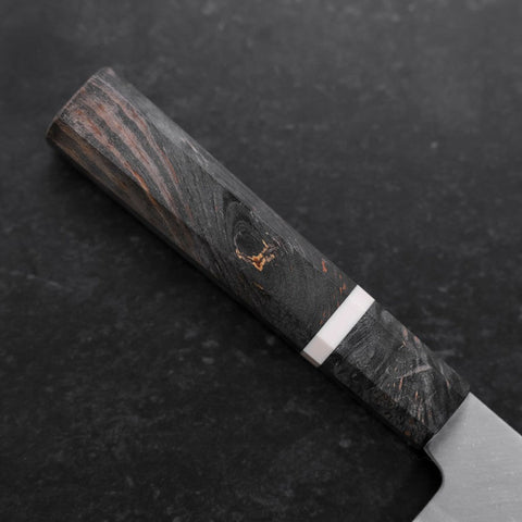 Santoku VG-10 Polished Marbled Maple Handle 180mm-[Musashi]-[Japanese-Kitchen-Knives]