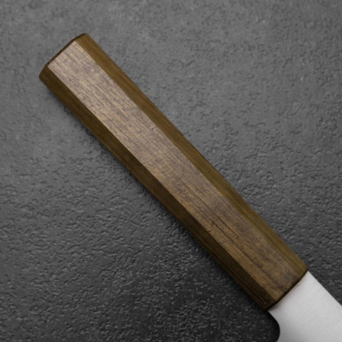 Santoku VG-10 Polished Ovangkol Handle 180mm (7”)-[Musashi]-[Japanese-Kitchen-Knives]