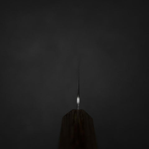 Santoku VG-10 Polished Ovangkol Handle 180mm-[Musashi]-[Japanese-Kitchen-Knives]