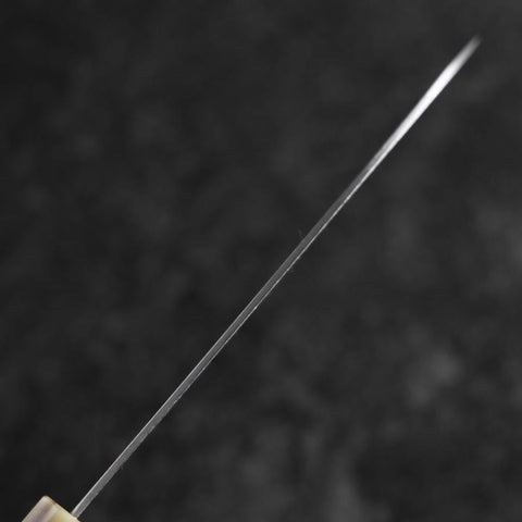 Santoku VG-10 Polished Sakura Buffalo Light Pink Maple Handle 175mm-[Musashi]-[Japanese-Kitchen-Knives]