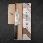 Santoku VG-10 Polished Sakura Ebony Handle 150mm-[Musashi]-[Japanese-Kitchen-Knives]