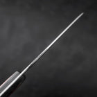 Santoku VG-10 Polished Western Black Red Handle 150mm-[Musashi]-[Japanese-Kitchen-Knives]