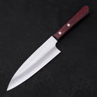 Santoku VG-10 Polished Western Black Red Handle 170mm-[Musashi]-[Japanese-Kitchen-Knives]