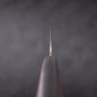 Santoku VG-10 Polished Western Black Red Handle 170mm-[Musashi]-[Japanese-Kitchen-Knives]