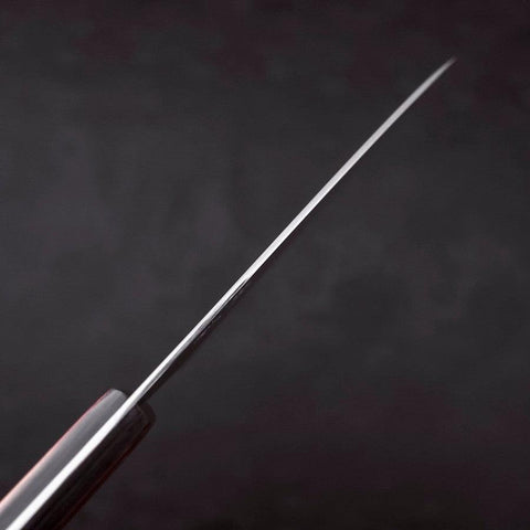 Santoku VG-10 Polished Western Black Red Handle 170mm-[Musashi]-[Japanese-Kitchen-Knives]