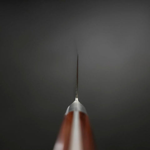 Santoku VG-10 Polished Western Mahogany Handle 180mm-[Musashi]-[Japanese-Kitchen-Knives]