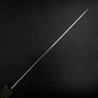 Santoku VG-10 Tsuchime Damascus Ashwood Handle 180mm-[Musashi]-[Japanese-Kitchen-Knives]