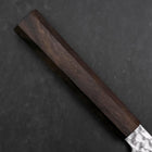 Santoku VG-10 Tsuchime Damascus Ashwood Handle 180mm-[Musashi]-[Japanese-Kitchen-Knives]