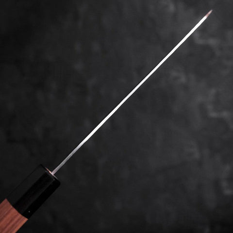 Santoku VG-10 Tsuchime Damascus Walnut Handle 165mm-[Musashi]-[Japanese-Kitchen-Knives]