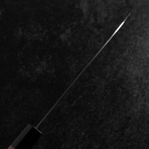 Santoku VG-10 Tsuchime Damascus Walnut Handle 165mm-[Musashi]-[Japanese-Kitchen-Knives]