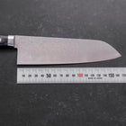 Santoku VG-10 Tsuchime Damascus Western Blue Handle 170mm-[Musashi]-[Japanese-Kitchen-Knives]