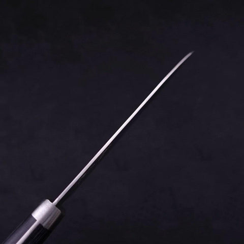 Santoku VG-10 Tsuchime Damascus Western Dark Blue Handle 130mm-[Musashi]-[Japanese-Kitchen-Knives]