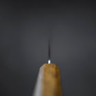 Santoku VG-10 Tsuchime Damascus Yaki-Urushi Handle 170mm-[Musashi]-[Japanese-Kitchen-Knives]