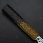 Santoku VG-10 Tsuchime Damascus Yaki-Urushi Handle 170mm-[Musashi]-[Japanese-Kitchen-Knives]