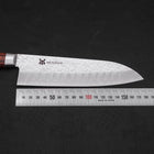 Santoku VG-10 Tsuchime Western Handle 180mm (7”)-[Musashi]-[Japanese-Kitchen-Knives]