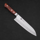 Santoku VG-10 Tsuchime Western Handle 180mm (7”)-[Musashi]-[Japanese-Kitchen-Knives]