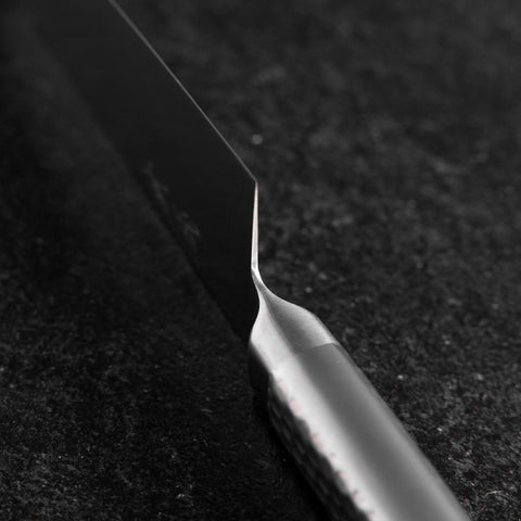 Santoku VG-5 Polished Western Handle 160mm (6.3”)-[Musashi]-[Japanese-Kitchen-Knives]