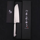 Santoku VG-5 Polished Western Handle 175mm (6.8”)-[Musashi]-[Japanese-Kitchen-Knives]