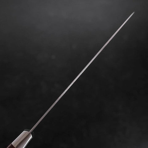 Santoku VG-5 Polished Western Mahogany Handle 180mm-[Musashi]-[Japanese-Kitchen-Knives]