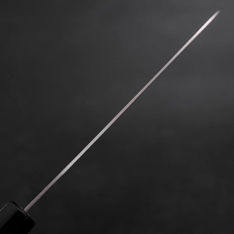 Santoku ZA-18 Damascus Buffalo Magnolia Handle 180mm (7”)-[Musashi]-[Japanese-Kitchen-Knives]