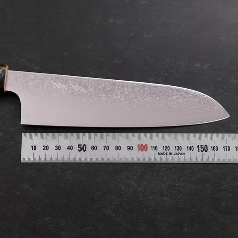 Santoku ZA-18 Damascus Ceramics Dragon Handle 180mm-[Musashi]-[Japanese-Kitchen-Knives]