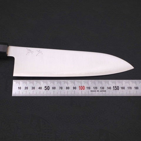 Santoku ZDP-189 Polished Buffalo Ebony Handle 180mm