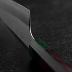 Santoku ZDP-189 Polished Green Shitan Handle 165mm-[Musashi]-[Japanese-Kitchen-Knives]