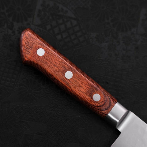 Santoku VG-5 Tsuchime Mango Occidental de Caoba 175 mm
