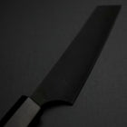Steak knife AUS-8 Kurouchi Walnut Handle 115mm-[Musashi]-[Japanese-Kitchen-Knives]