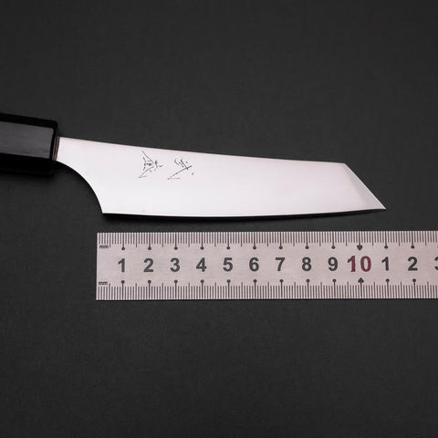 Steak knife AUS-8 Polished Walnut Handle 115mm (4.5”)-[Musashi]-[Japanese-Kitchen-Knives]