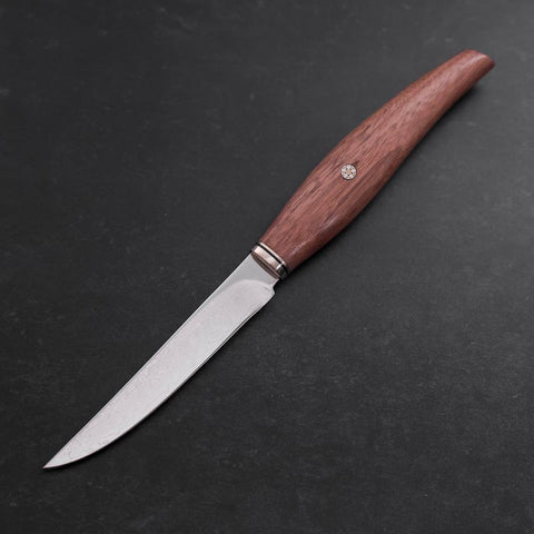 Steak knife VG-10 Damascus Walnut Handle 115mm-[Musashi]-[Japanese-Kitchen-Knives]
