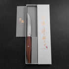 Steak knife VG-10 Damascus Walnut Handle 115mm-[Musashi]-[Japanese-Kitchen-Knives]