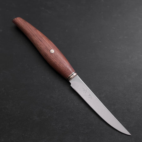 Steak knife VG-10 Damascus Walnut Handle 115mm-[Musashi]-[Japanese-Kitchen-Knives]