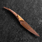 Steak knife VG-10 Mirror Damascus Maple Handle 100mm - Brown (3.9”)-[Musashi]-[Japanese-Kitchen-Knives]