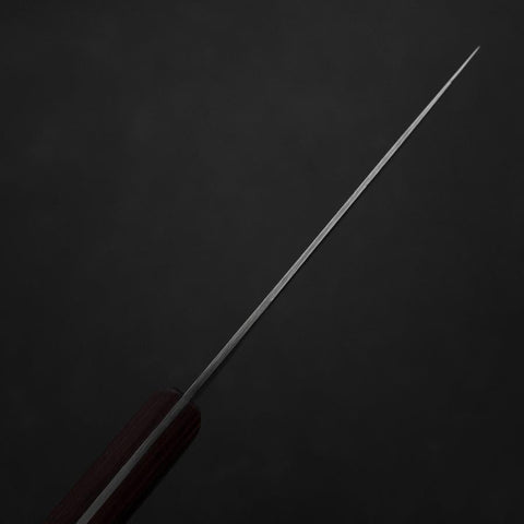 Steak knife VG-10 Tsuchime Mahogany Handle 110mm (4.3”)-[Musashi]-[Japanese-Kitchen-Knives]