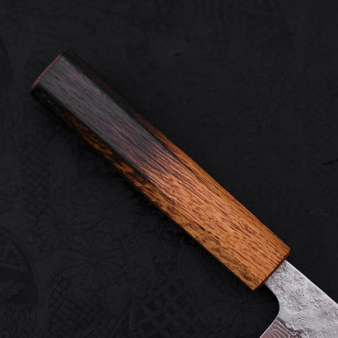 Sujihiki AUS-10 Nashiji Damasco Mango Yaki Urushi 240mm