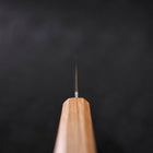 Sujihiki AUS-10 Polished Oak Handle 240mm-[Musashi]-[Japanese-Kitchen-Knives]